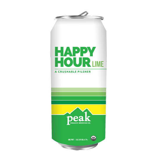Peak Happy Hour LIME 6pk Can