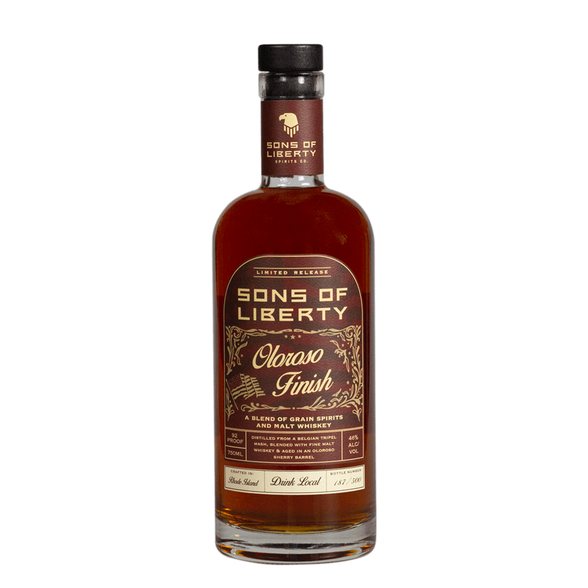 Son's of Liberty Oloroso Finish Bottles Fine Wine