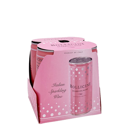 Bollicini Rose 4Pk Cans