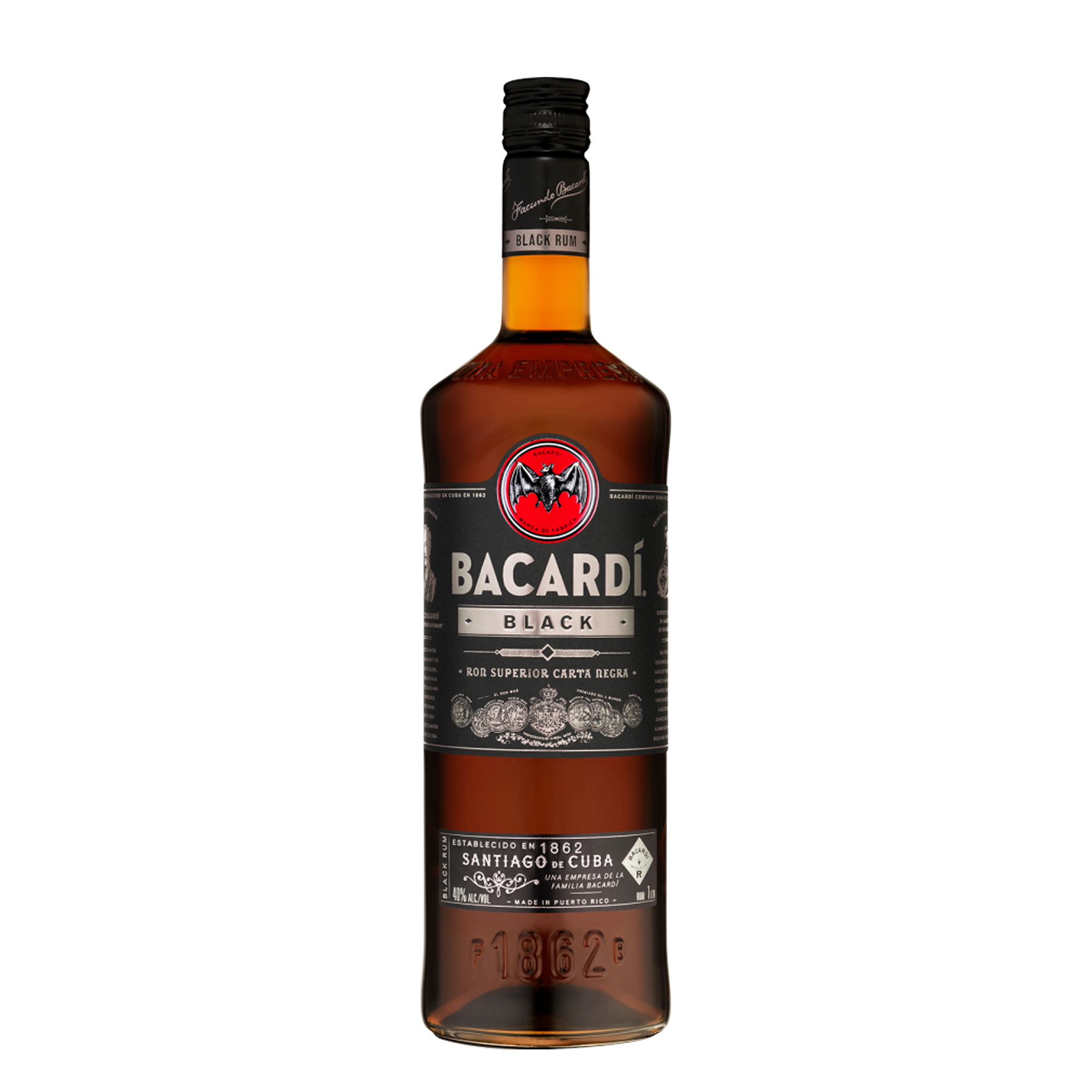 Bacardi Black 750ml - Bottles Fine Wine