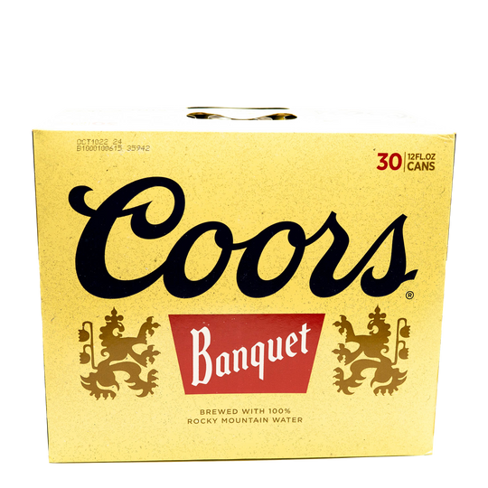 Coors Banquet 30pk Can