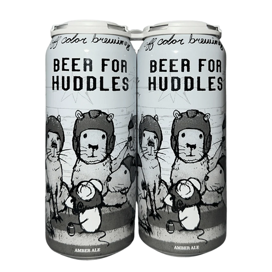 Off Color Beer For Huddles 4pk Can