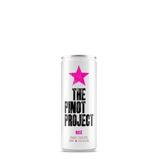 The Pinot Project Rose 4pk Cans