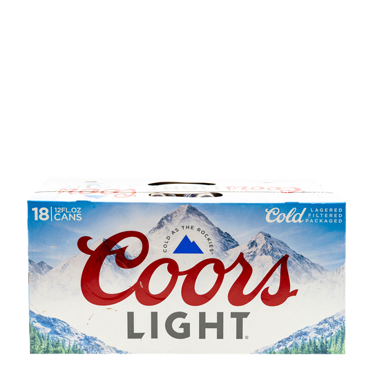 Coors Light 18pk Can