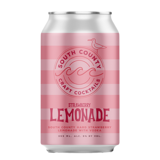 South County Strawberry Lemonade 4pk Can