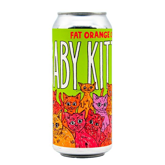 Fat Orange Cat Baby Kittens 4pk Can