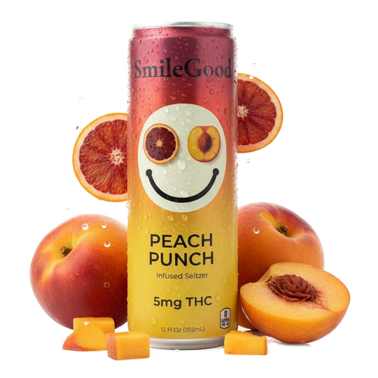 Smile Good Peach Punch 4pk Can