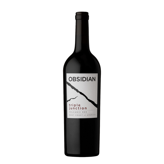 Obsidian Triple Junction Volcanic Red