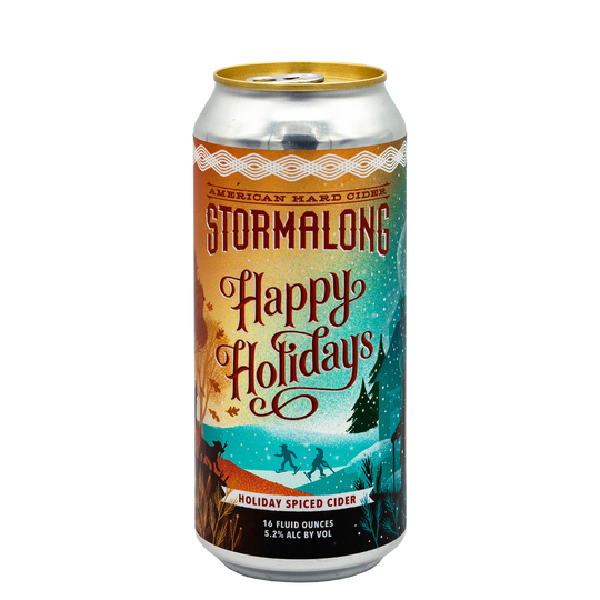 Stormalong Happy Holidays 4pk Can