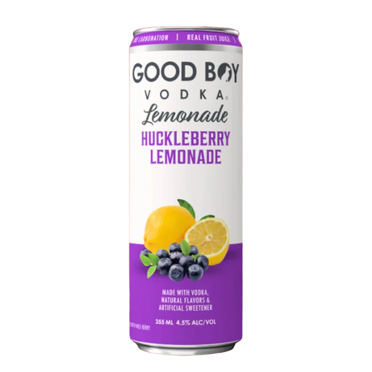 Good Boy Huckleberry Lemonade 4pk Can