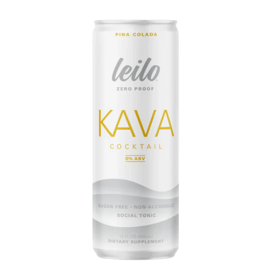 Leilo Kava Pina Colada 12oz Can