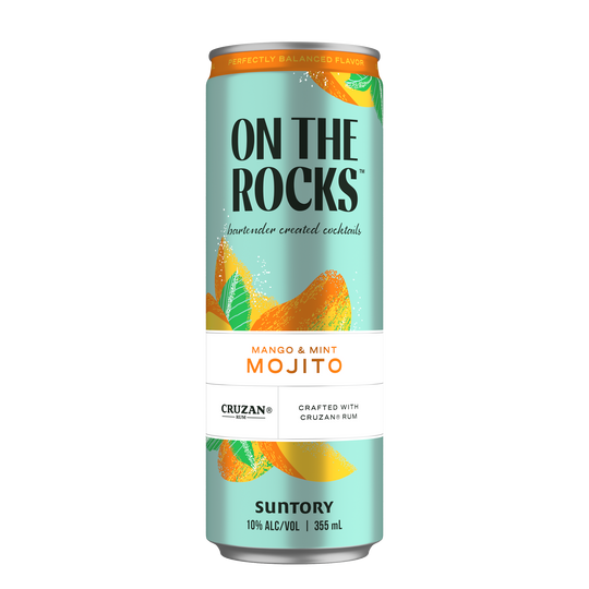 On the Rocks Mango/Mint Mojito 4pk can