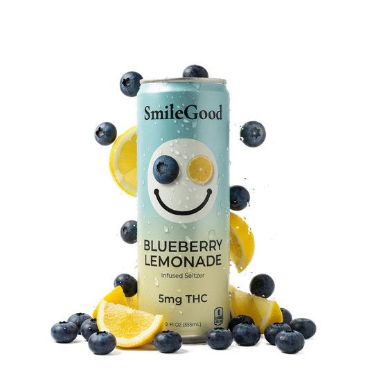 Smile Good Blueberry Lemonade 4pk Can