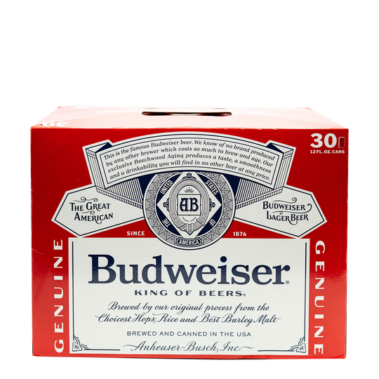 Budweiser 30pk Can