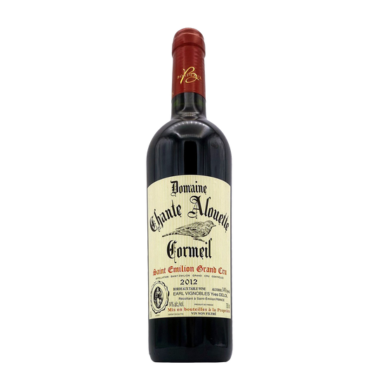 Chante Alouette 'Cormeil' St Emilion 2012