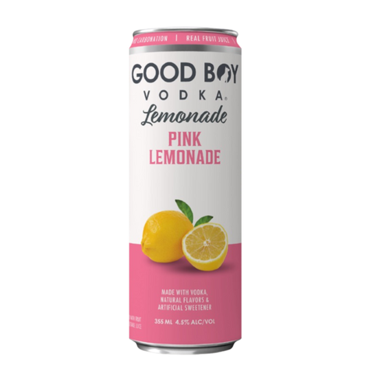 Good Boy Pink Lemonade 4pk Can