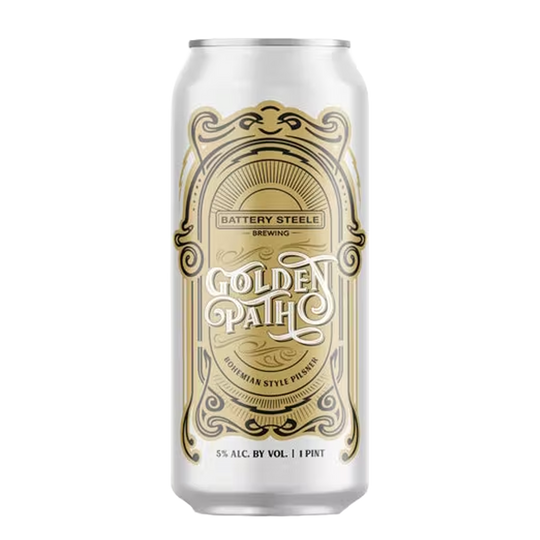 Battery Steele Golden Path 4pk Can