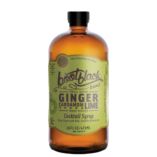 Bootblack Ginger Cardamom Lime Syrup 16oz