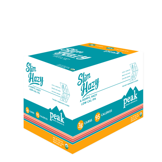 Peak Slim Hazy 12pk Can