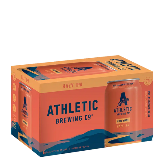 Athletic Free Wave Hazy IPA 6pk Can