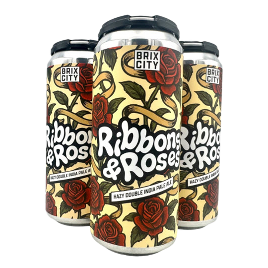 Brix City Ribbons & Roses 4pk Can