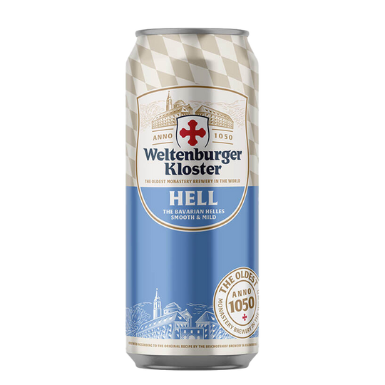 Weltenburger Kloster Helles Lager 4pk Can