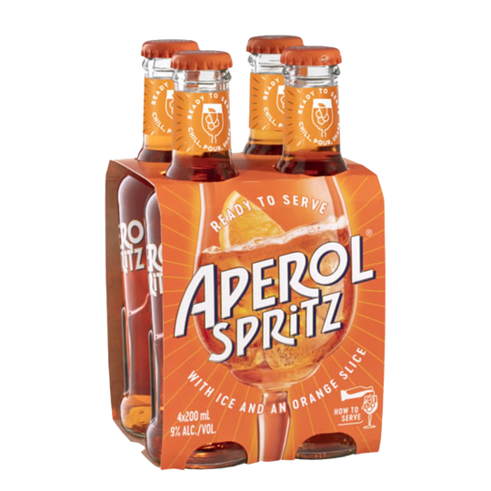 Aperol Spritz 4pk Bottle