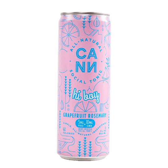 CANN Hi Boy Grapefruit Rosemary 4pk Can