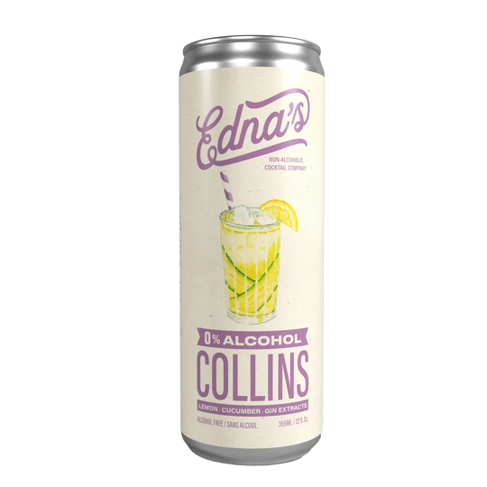 Edna's Non Alc Collins 4pk