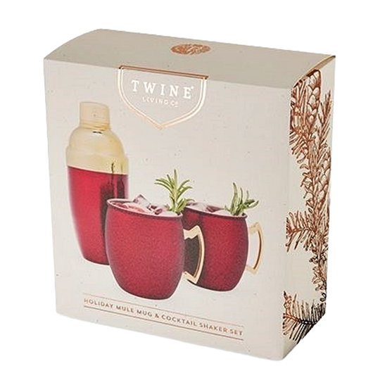 Red Mule Mug & Cocktail Shaker Gift Set