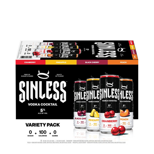 Sinless Vodka Variety 8pk Can