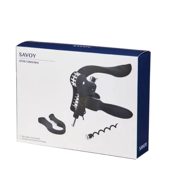 Savoy Lever Corkscrew Set