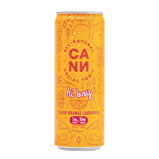 CANN Hi Boy Blood Orange Cardamom 4pk Can