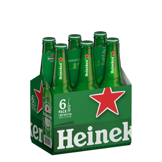 Heineken 6pk Bottle