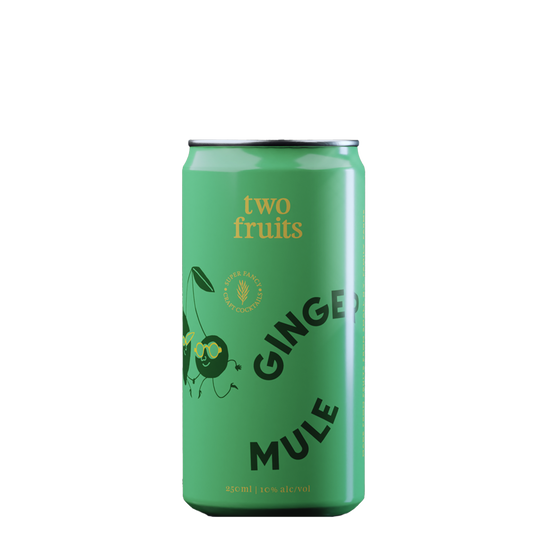 Two Fruits Ginger Mule 4pk Can