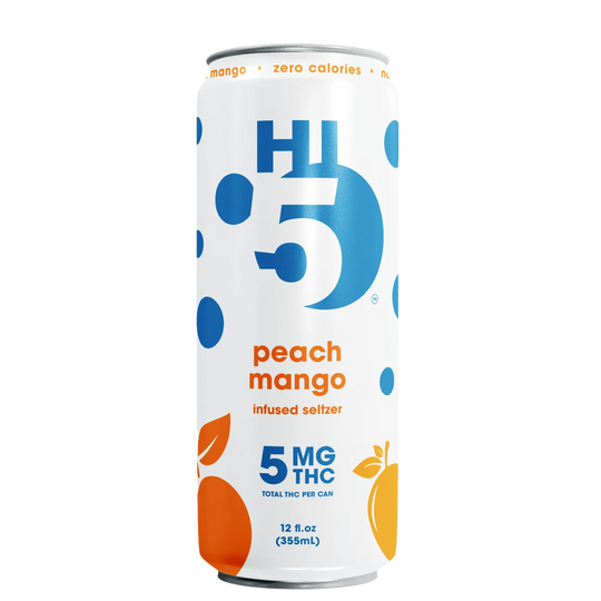 Hi5 5mg Peach Mango 4pk Can