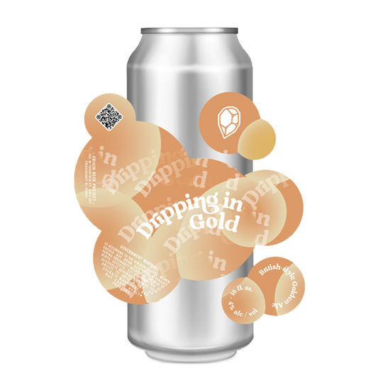 Origin Dripping in Gold 4pk Can