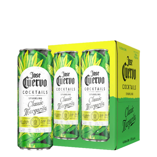 Jose Cuervo Sparkling Classic Margarita 4pk Can