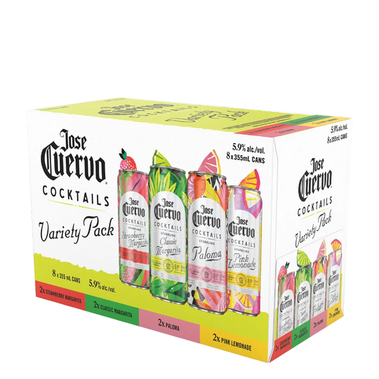Jose Cuervo Cocktail Variety 8pk Can