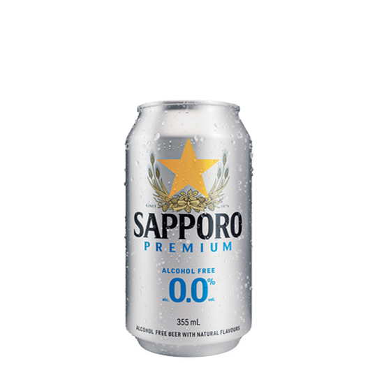 Sapporo N/A 6pk Can