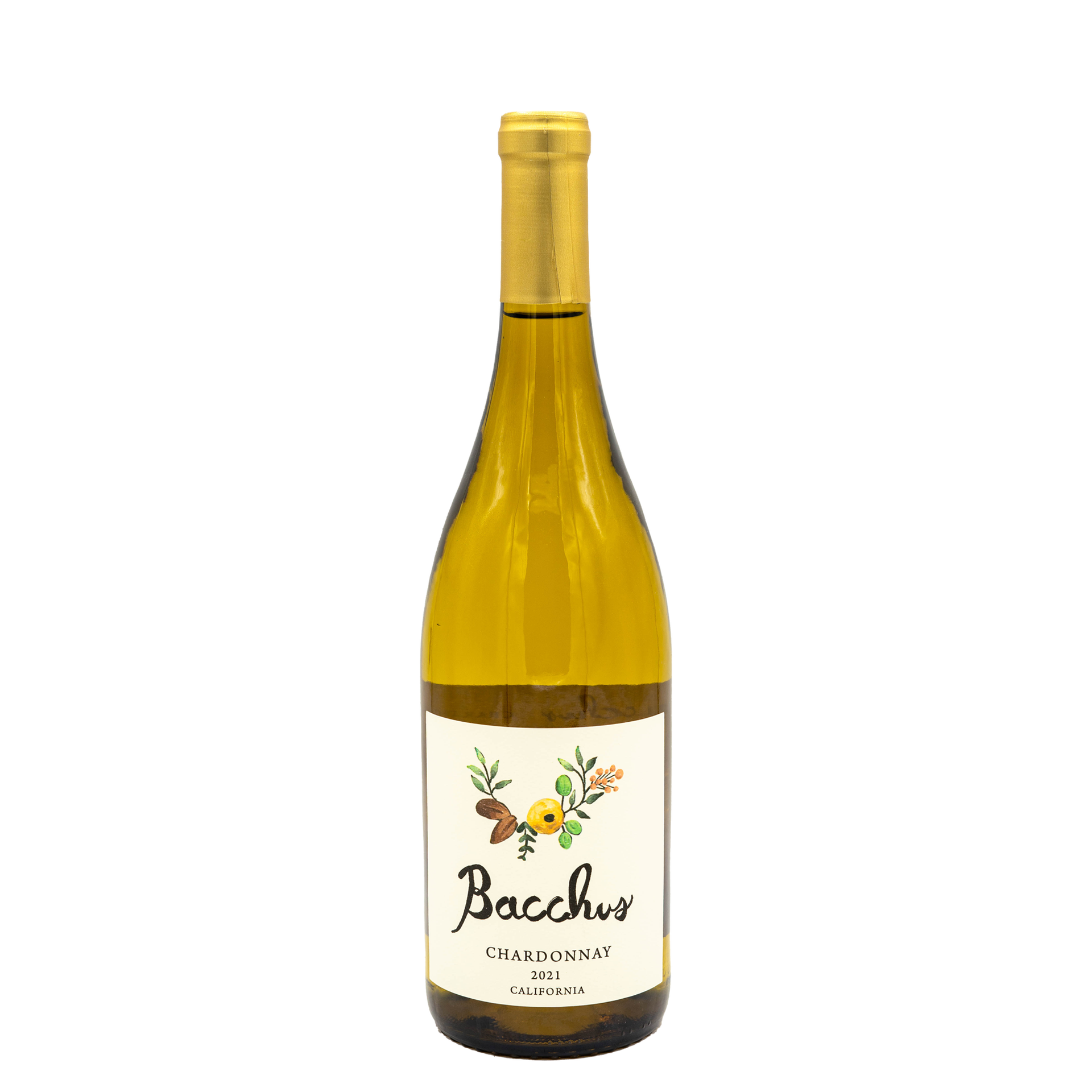 Bacchus Chardonnay Bottles Fine Wine