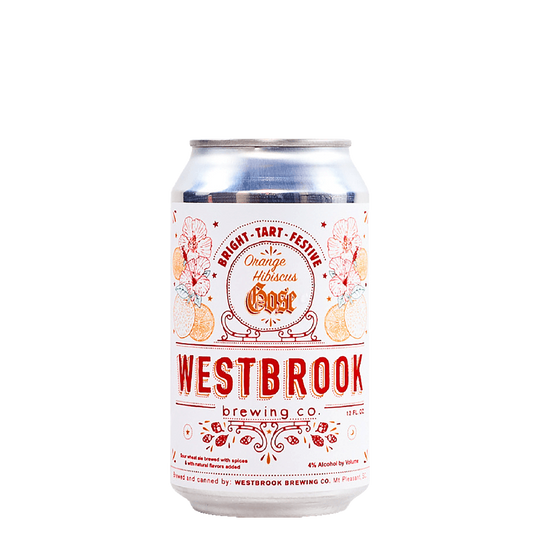 Westbrook Orange Hibiscus Gose 6pk Can