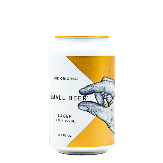 Small Beer Lager 4pk Can