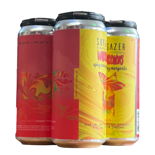 Skygazer Watercolors Spicy Canary Margarita 4pk Can