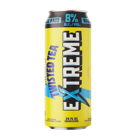 Twisted Tea EXTREME Blue Razz 24oz Can