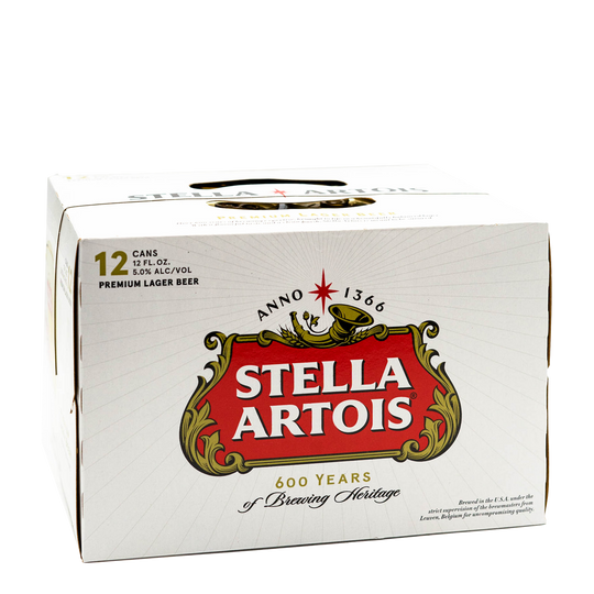 Stella Artois 12pk Can
