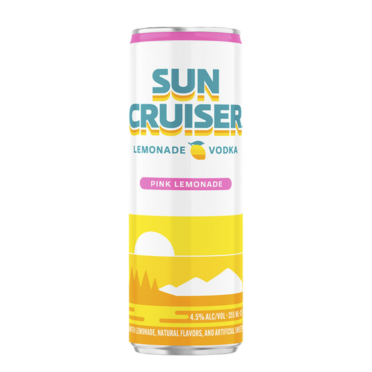 Sun Cruiser Pink Lemonade 4pk Can