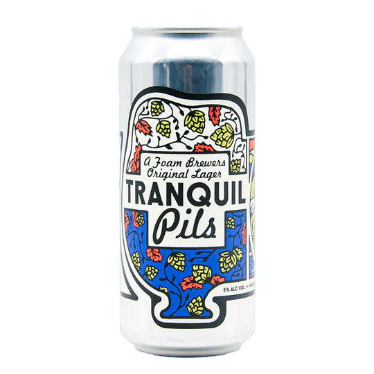 Foam Tranquil Pils 4pk Can