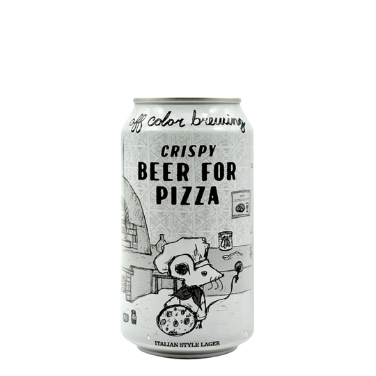 Off Color Crispy Beer for Pizza 6pk Can