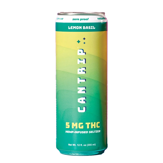 Cantrip Lemon Basil 5mg 4pk Can